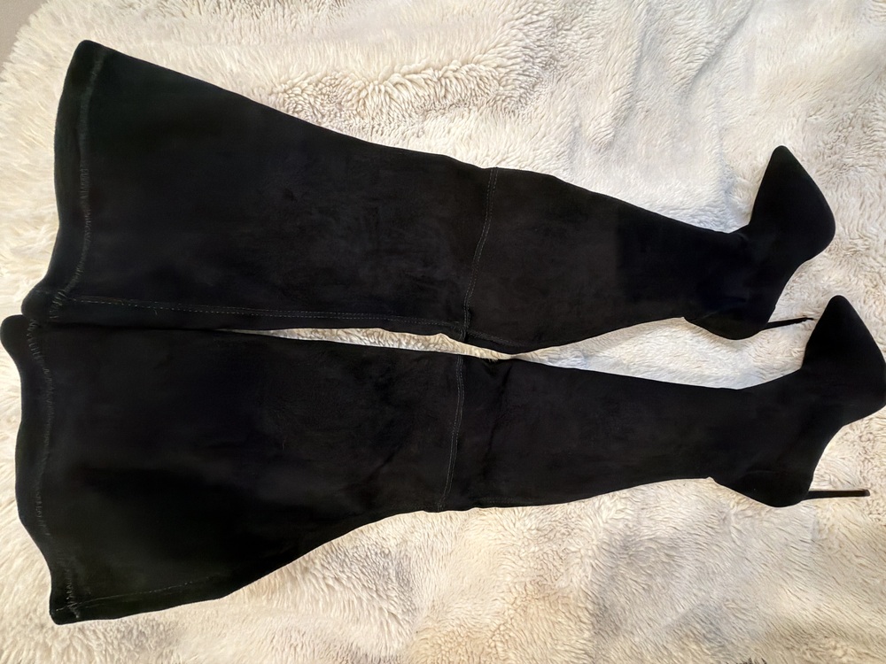 Stuart Weitzman Ultrastuart Suede Over-The-Knee Boots